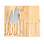 Набор ножей Bergin с логотипом в Нефтекамске заказать по выгодной цене в кибермаркете AvroraStore