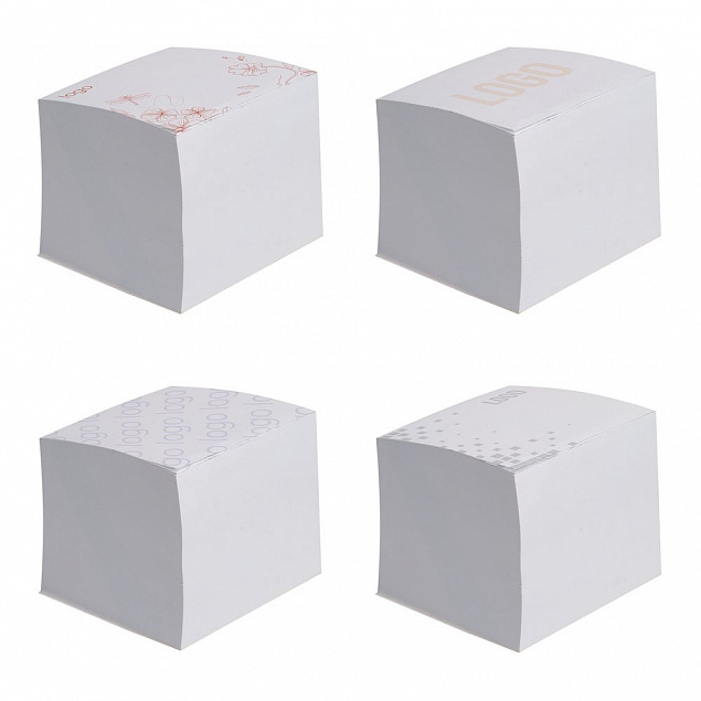Блок для записей с печатью Bloke на заказ, 900 листов с логотипом в Нефтекамске заказать по выгодной цене в кибермаркете AvroraStore
