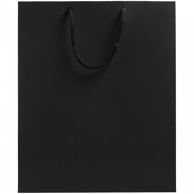 Пакет Wide, черный с логотипом в Нефтекамске заказать по выгодной цене в кибермаркете AvroraStore