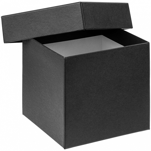 Коробка Kubus, черная с логотипом в Нефтекамске заказать по выгодной цене в кибермаркете AvroraStore
