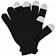 Перчатки сенсорные Real Talk, черные с логотипом в Нефтекамске заказать по выгодной цене в кибермаркете AvroraStore