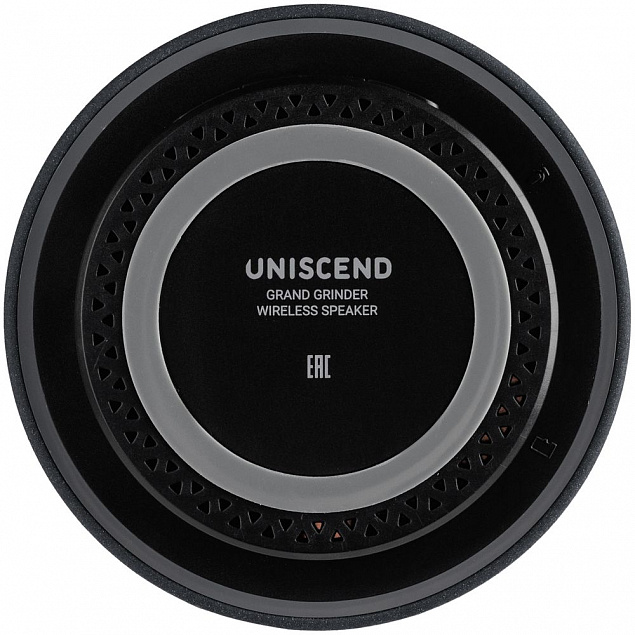 Беспроводная колонка Uniscend Grand Grinder, черная с логотипом в Нефтекамске заказать по выгодной цене в кибермаркете AvroraStore