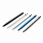 Металлическая ручка-стилус Slim, серебряный с логотипом в Нефтекамске заказать по выгодной цене в кибермаркете AvroraStore