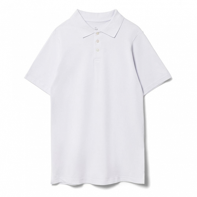 Рубашка поло Virma light, белая с логотипом в Нефтекамске заказать по выгодной цене в кибермаркете AvroraStore