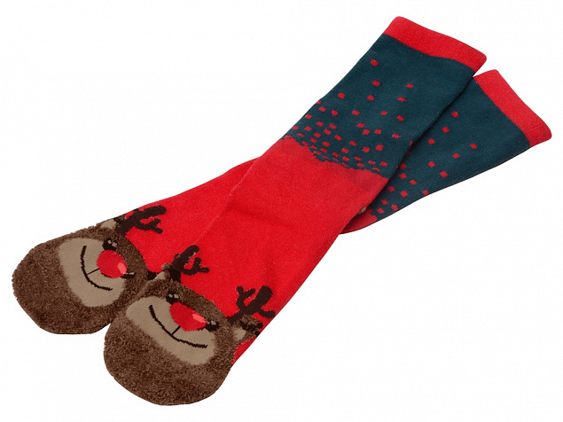 Набор носков с рождественской символикой, 2 пары с логотипом в Нефтекамске заказать по выгодной цене в кибермаркете AvroraStore