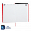 Ежедневник Bplanner.02 (красный) с логотипом в Нефтекамске заказать по выгодной цене в кибермаркете AvroraStore