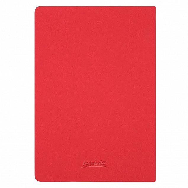 Ежедневник Portobello Trend, Latte soft touch, недатированный, красный с логотипом в Нефтекамске заказать по выгодной цене в кибермаркете AvroraStore