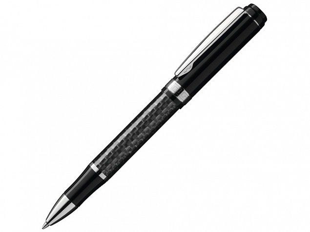 Ручка шариковая из карбонового волокна Carbon с логотипом в Нефтекамске заказать по выгодной цене в кибермаркете AvroraStore
