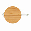 Графин Ukiyo из боросиликатного стекла с бамбуковой крышкой 1,2 л с логотипом в Нефтекамске заказать по выгодной цене в кибермаркете AvroraStore