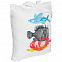 Холщовая сумка «Морские обитатели», молочно-белая с логотипом в Нефтекамске заказать по выгодной цене в кибермаркете AvroraStore