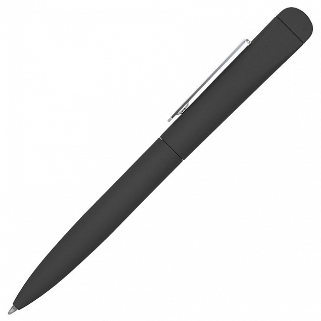 IQ, ручка с флешкой, 8 GB, металл, soft-touch с логотипом в Нефтекамске заказать по выгодной цене в кибермаркете AvroraStore