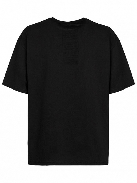 Футболка оверсайз «Мужчина с жемчужной сережкой», черная с логотипом в Нефтекамске заказать по выгодной цене в кибермаркете AvroraStore
