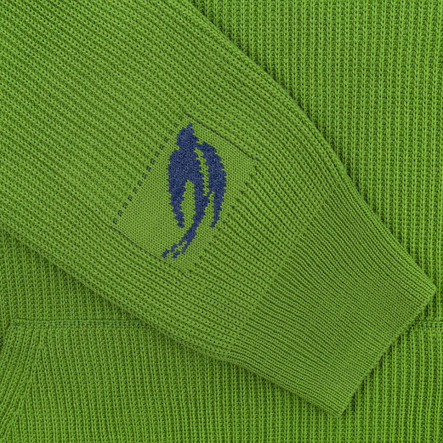 Вязаное худи унисекс на заказ Betta, акрил с логотипом в Нефтекамске заказать по выгодной цене в кибермаркете AvroraStore