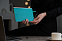 Ежедневник Kroom, недатированный, бирюзовый с логотипом в Нефтекамске заказать по выгодной цене в кибермаркете AvroraStore