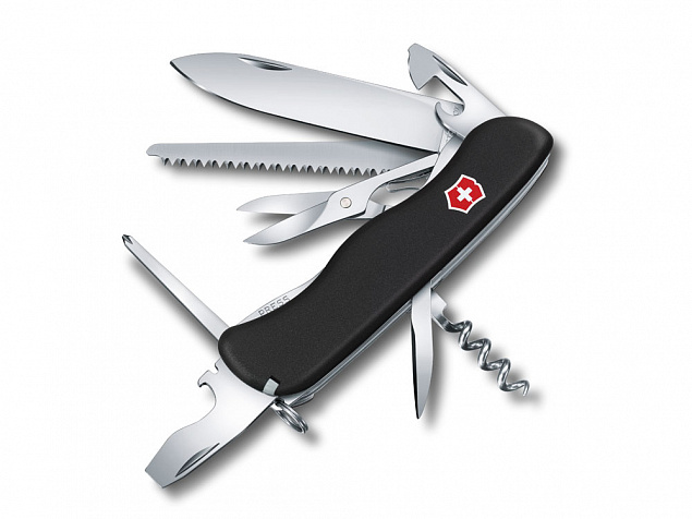 Нож перочинный «Outrider», 111 мм, 14 функций с логотипом в Нефтекамске заказать по выгодной цене в кибермаркете AvroraStore
