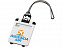 Бирка для багажа Taggy, белый с логотипом в Нефтекамске заказать по выгодной цене в кибермаркете AvroraStore