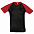 Футболка мужская двухцветная FUNKY 150, черная с красным с логотипом в Нефтекамске заказать по выгодной цене в кибермаркете AvroraStore