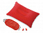 Набор для путешествия с прямоугольной подушкой Cloud, красный с логотипом в Нефтекамске заказать по выгодной цене в кибермаркете AvroraStore