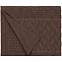 Плед Snippet, коричневый меланж с логотипом в Нефтекамске заказать по выгодной цене в кибермаркете AvroraStore