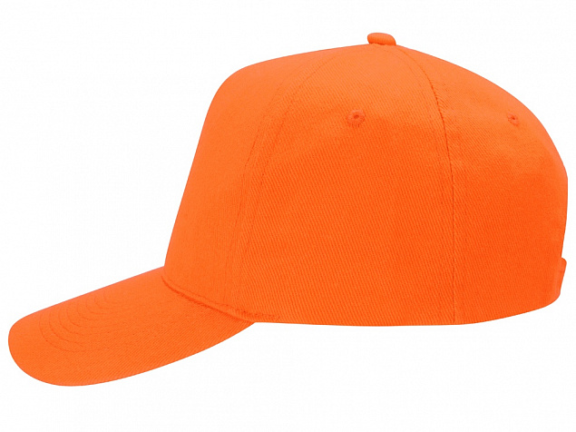 Бейсболка Florida 5-ти панельная, оранжевый с логотипом в Нефтекамске заказать по выгодной цене в кибермаркете AvroraStore