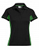 Функциональная контрастная женская рубашка-поло с логотипом в Нефтекамске заказать по выгодной цене в кибермаркете AvroraStore
