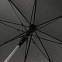 Зонт-трость Alu AC, черный с логотипом в Нефтекамске заказать по выгодной цене в кибермаркете AvroraStore
