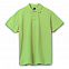 Рубашка поло мужская SPRING 210, зеленое яблоко с логотипом в Нефтекамске заказать по выгодной цене в кибермаркете AvroraStore
