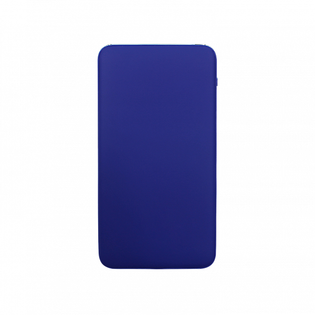 Внешний аккумулятор Bplanner Power 1 ST, софт-тач, 5000 mAh (синий) с логотипом в Нефтекамске заказать по выгодной цене в кибермаркете AvroraStore