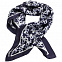 Платок Hirondelle Silk, темно-синий с логотипом в Нефтекамске заказать по выгодной цене в кибермаркете AvroraStore