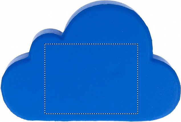 Антистресс "облако" с логотипом в Нефтекамске заказать по выгодной цене в кибермаркете AvroraStore