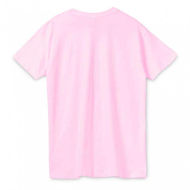 Футболка REGENT 150, розовая с логотипом в Нефтекамске заказать по выгодной цене в кибермаркете AvroraStore