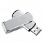 USB flash-карта SWING METAL, 64Гб, алюминий, USB 3.0 с логотипом в Нефтекамске заказать по выгодной цене в кибермаркете AvroraStore