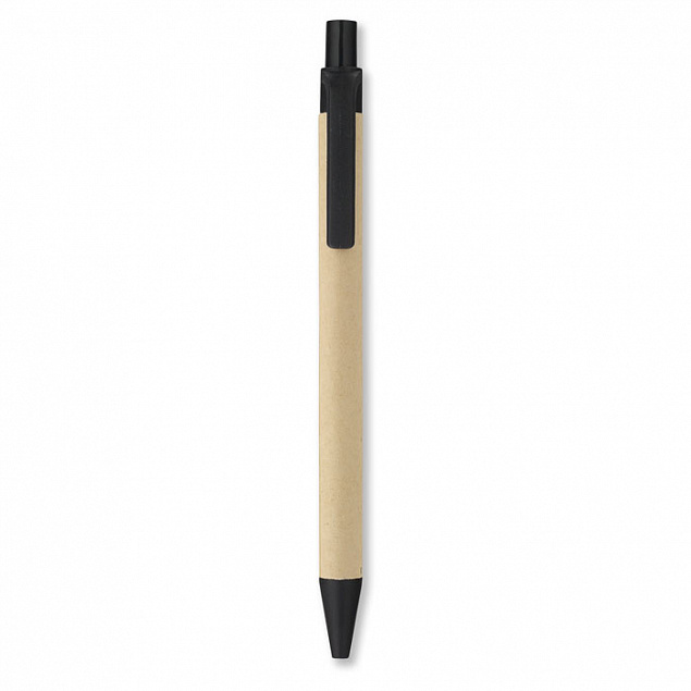 Ручка бумага/кукурузн.пластик с логотипом в Нефтекамске заказать по выгодной цене в кибермаркете AvroraStore