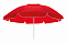 Пляжный зонт и зонтик ПОДСОЛНУХ, красный с логотипом в Нефтекамске заказать по выгодной цене в кибермаркете AvroraStore