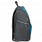 Изотермический рюкзак Liten Fest, серый с синим с логотипом в Нефтекамске заказать по выгодной цене в кибермаркете AvroraStore
