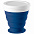 Складной стакан Astrada, синий с логотипом в Нефтекамске заказать по выгодной цене в кибермаркете AvroraStore