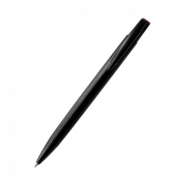 Ручка металлическая Grave шариковая - Красный PP с логотипом в Нефтекамске заказать по выгодной цене в кибермаркете AvroraStore