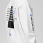 Толстовка на молнии TORRES белая, размер L Music с логотипом в Нефтекамске заказать по выгодной цене в кибермаркете AvroraStore