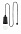 Лампа портативная Lumin, черная с логотипом в Нефтекамске заказать по выгодной цене в кибермаркете AvroraStore