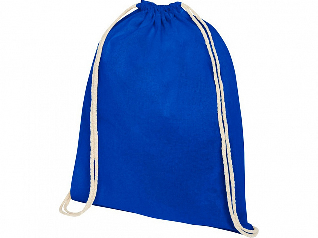 Рюкзак со шнурком «Tenes» из хлопка 140 г/м² с логотипом в Нефтекамске заказать по выгодной цене в кибермаркете AvroraStore