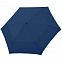 Зонт складной Carbonsteel Slim, темно-синий с логотипом в Нефтекамске заказать по выгодной цене в кибермаркете AvroraStore