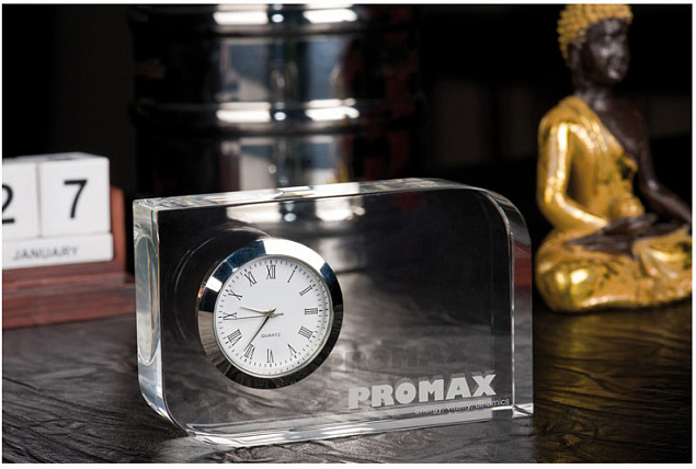 Настольные часы с логотипом в Нефтекамске заказать по выгодной цене в кибермаркете AvroraStore