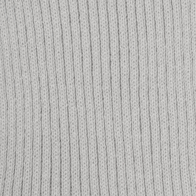 Шарф Forges вязаный, серый с логотипом в Нефтекамске заказать по выгодной цене в кибермаркете AvroraStore