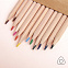 Набор цветных карандашей KINDERLINE middlel,12 цветов, дерево, картон с логотипом в Нефтекамске заказать по выгодной цене в кибермаркете AvroraStore