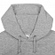 Толстовка Hooded серый меланж с логотипом в Нефтекамске заказать по выгодной цене в кибермаркете AvroraStore