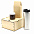 Подарочный набор Ирвин, серебристый (черный чай, мед с фундуком и какао) с логотипом в Нефтекамске заказать по выгодной цене в кибермаркете AvroraStore