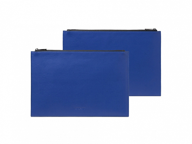Сумка-клатч Cosmo Blue с логотипом в Нефтекамске заказать по выгодной цене в кибермаркете AvroraStore