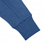 Свитшот Kosmos, синий с логотипом в Нефтекамске заказать по выгодной цене в кибермаркете AvroraStore