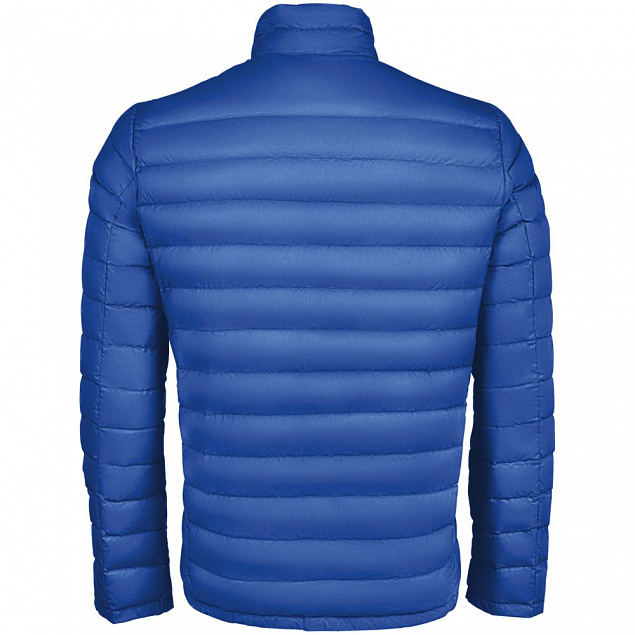 Куртка мужская Wilson Men, ярко-синяя с логотипом в Нефтекамске заказать по выгодной цене в кибермаркете AvroraStore