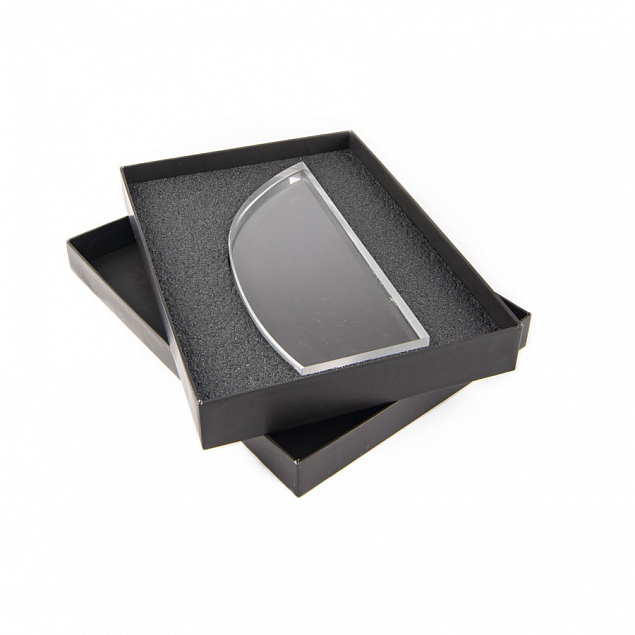 Награда SHARP TUSK в подарочной коробке, грани с фаской, 85х210х25 мм, акрил с логотипом в Нефтекамске заказать по выгодной цене в кибермаркете AvroraStore